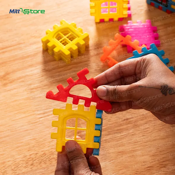 Junior Architect Building Blocks Multicolor Set 
