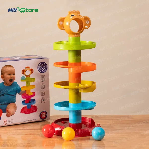 Monkey Ball Drop and Roll for Toddlers | Best Kids Learning Toy 