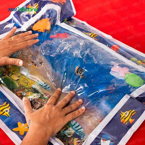 Aquatic Discovery – Inflatable Sensory Water Mat for Babies