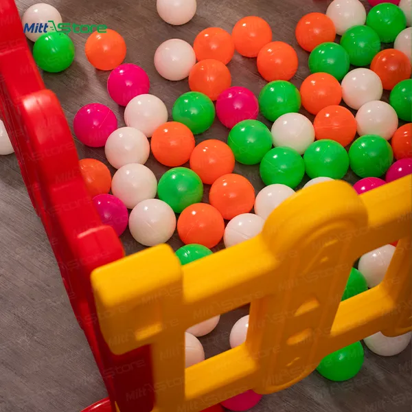 Kids Plastic Play multicolor Fence  without balls