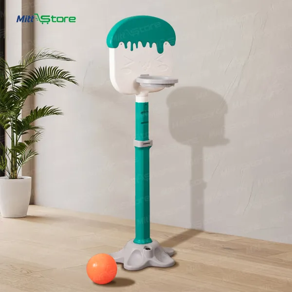 Basketball Hoop with Height-Adjustable Stand