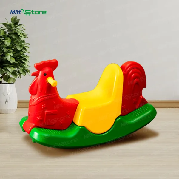 Plastic Ride-On Hen Rocker for Kids | Indoor & Outdoor Rocking Toy for ...