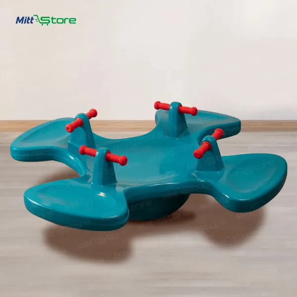 Quatre-Leaf Clover Seesaw – Four-Seater Multi-Directional Rocker