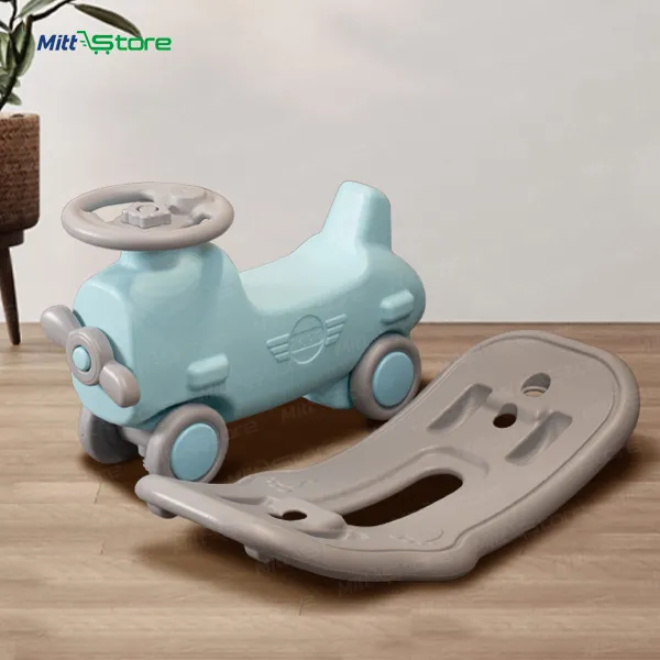 Cloud-Pilot – 2-in-1 Airplane Rocker & Foot-to-Floor Rider