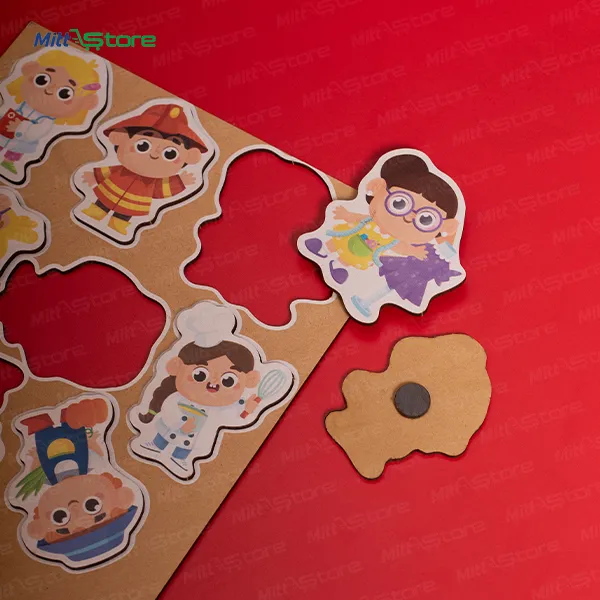 Magnetic Career Match – Community Helpers Identification Puzzle