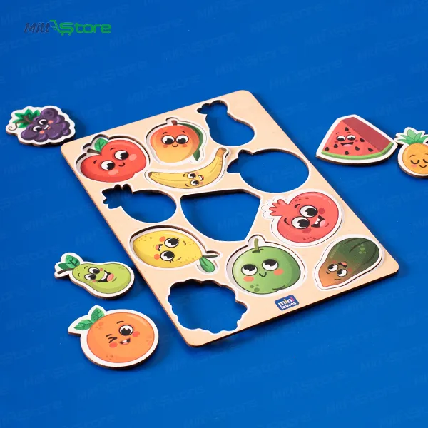 Magnetic Fruit Garden – Tactile Identification Puzzle