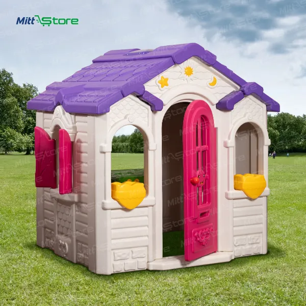 Plastic Multicolor Playhouse for Kids | Indoor Outdoor Game for  2-8 Year Girl & Boy