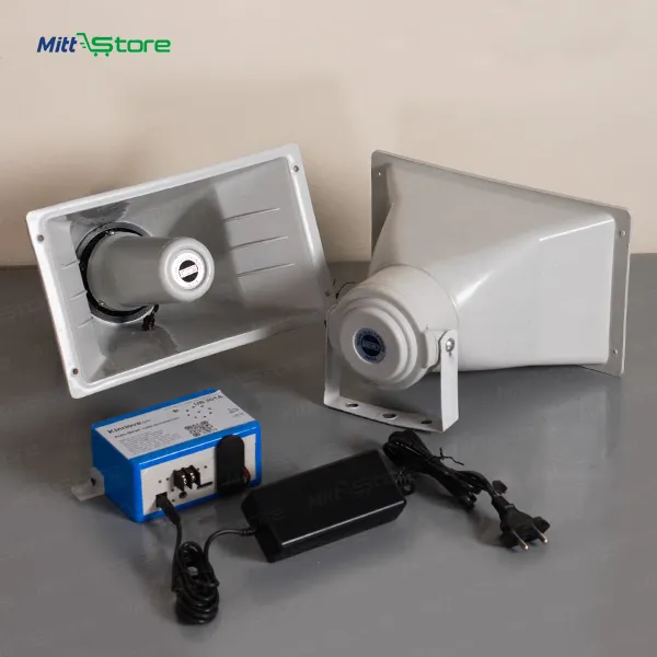 Portable PA Horn Speaker System | Outdoor Announcement & Public Address Speaker Set for all  Age Group