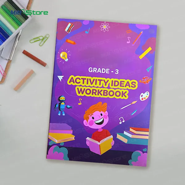 Multicolor Activity Ideas Workbook for Grade 3 | Electronics, Robotics & Science Learning Book | 7 to 9 Years