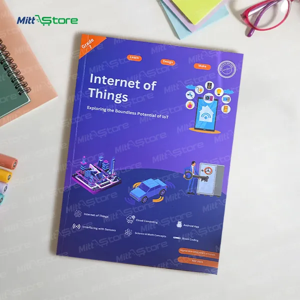 Internet of Things (IoT) Book for Class 7 | Learn Sensors, Cloud & App Development | 11 to 13 Years