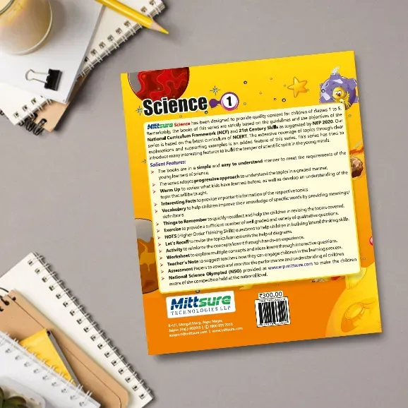 Class 1 Science | English Medium | Basic Science Learning Book
