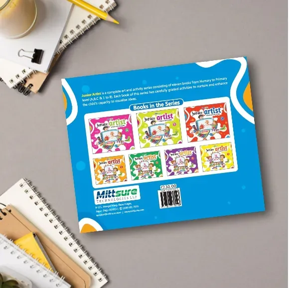 Class 2 Junior Artist | English Medium | Drawing & Coloring Activity Book