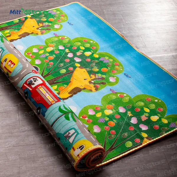 Multicolor EPE Foam Double-sided Printed Floor Mat for Kids | Best for Indoor Outdoor Play | 1 Year & Above Babies Boys Girls