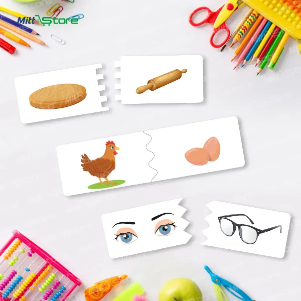 Multicolor  Self Corrective Relationship Puzzle | Self Corrective Relationship Puzzle for Kids | Puzzles & Brain Games | 3-5 Years Old Boys & Girls | PROD_13
