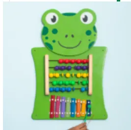 Frog Activity Board for Walls – A Fun & Interactive Learning Experience!