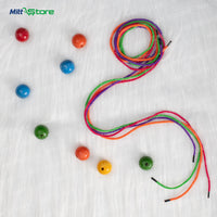Beads  with  Holes and  String – Fun & Engaging Skill Development