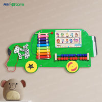 Car Busy Board – Interactive Learning Toy for Motor Skill Development