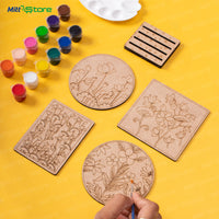 Indian Art Painting Kit – Traditional Folk Art Activity Set