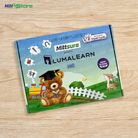 Mittsure LumaLearn LKG Box | Preschool Education Kit (3–6 Yrs) with Hindi Books for Early Learning