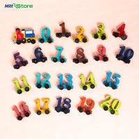 Counting Carriages: Magnetic Number Train (0-20) - Wooden Learning Fun