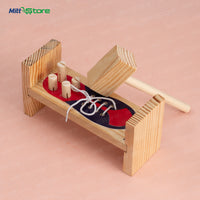 Wooden Shoe Lacing and Hammering Toy