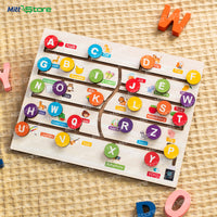 Slider Maze Alphabetics: Mind-Bending Letter Labyrinth for Little Learners