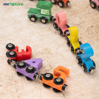 Wooden Number Train Set (0–10) – Magnetic, Educational Toy for Kids | Colourful Learning with Fun