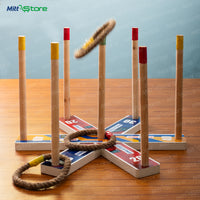 Wooden Ring Toss for Active Kids – Learn, Play & Compete