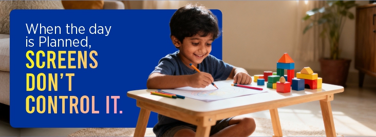 screens don't control a planned day