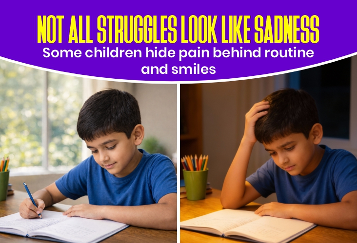 know kids pain behind routine smiles