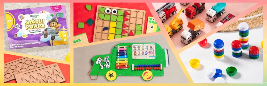 Fine Motor Control and Early Thinking Skills in 2-3 Years
