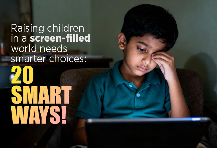 20 Smart Ways that Helps in Reducing Screen Time for Kids