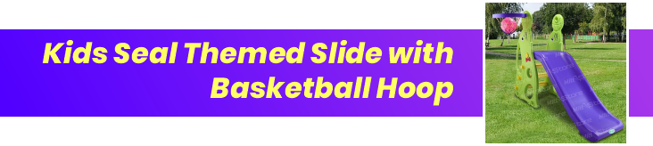 basketball hoop slide for kids