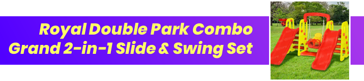     double park combo slide & swing