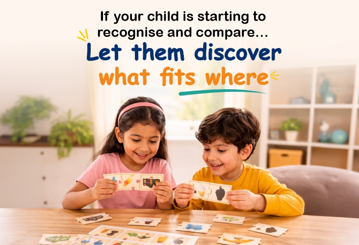 	puzzles to choose if your child recognise objects