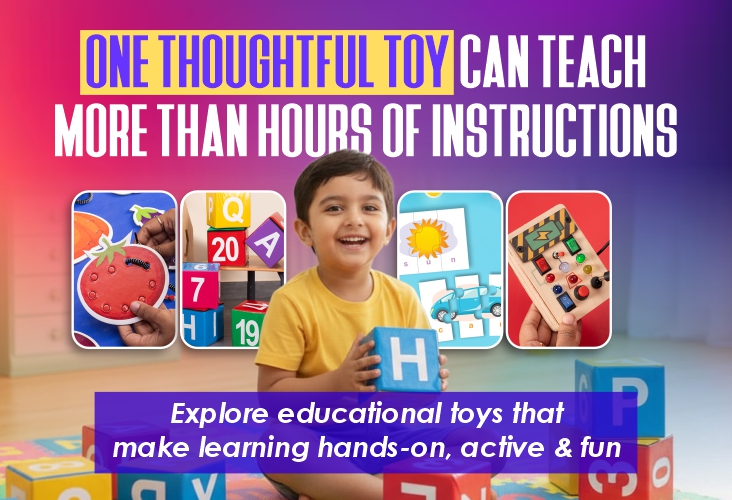 Educational Toys for Kids and How They Shape Their Real Learning