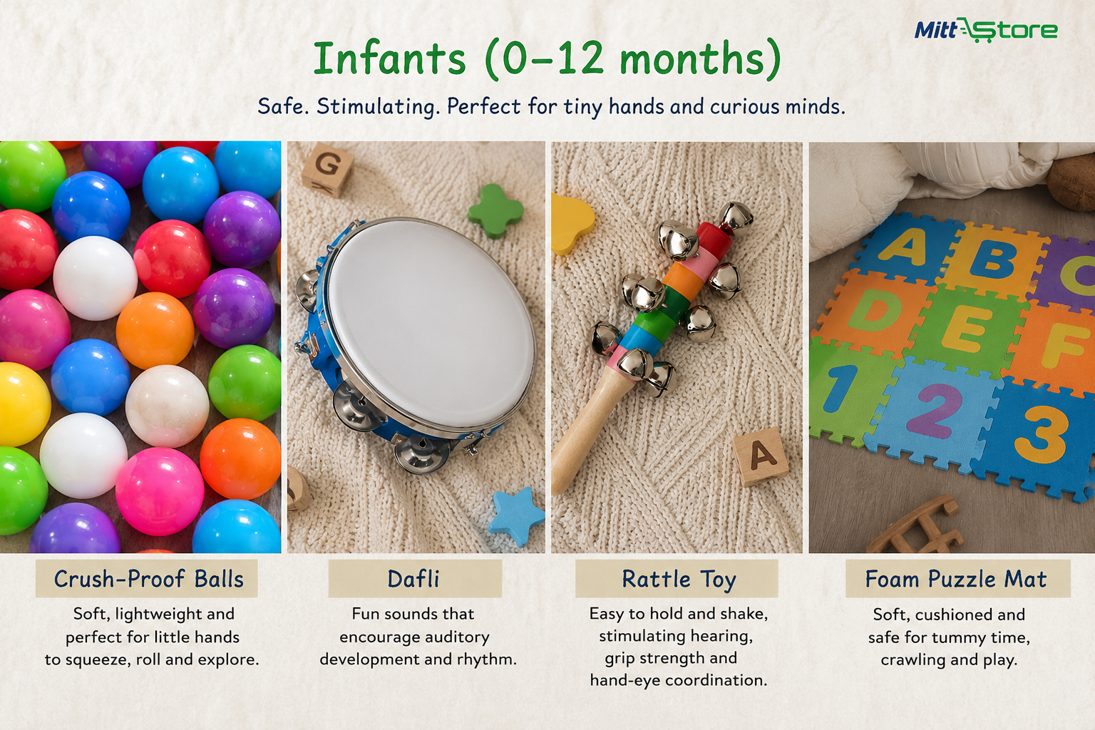 toys for infants 0 to 12 months